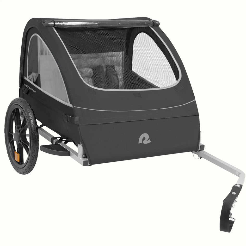 Retrospec | Remolque para bicicleta infantil Rover - Individual/Doble