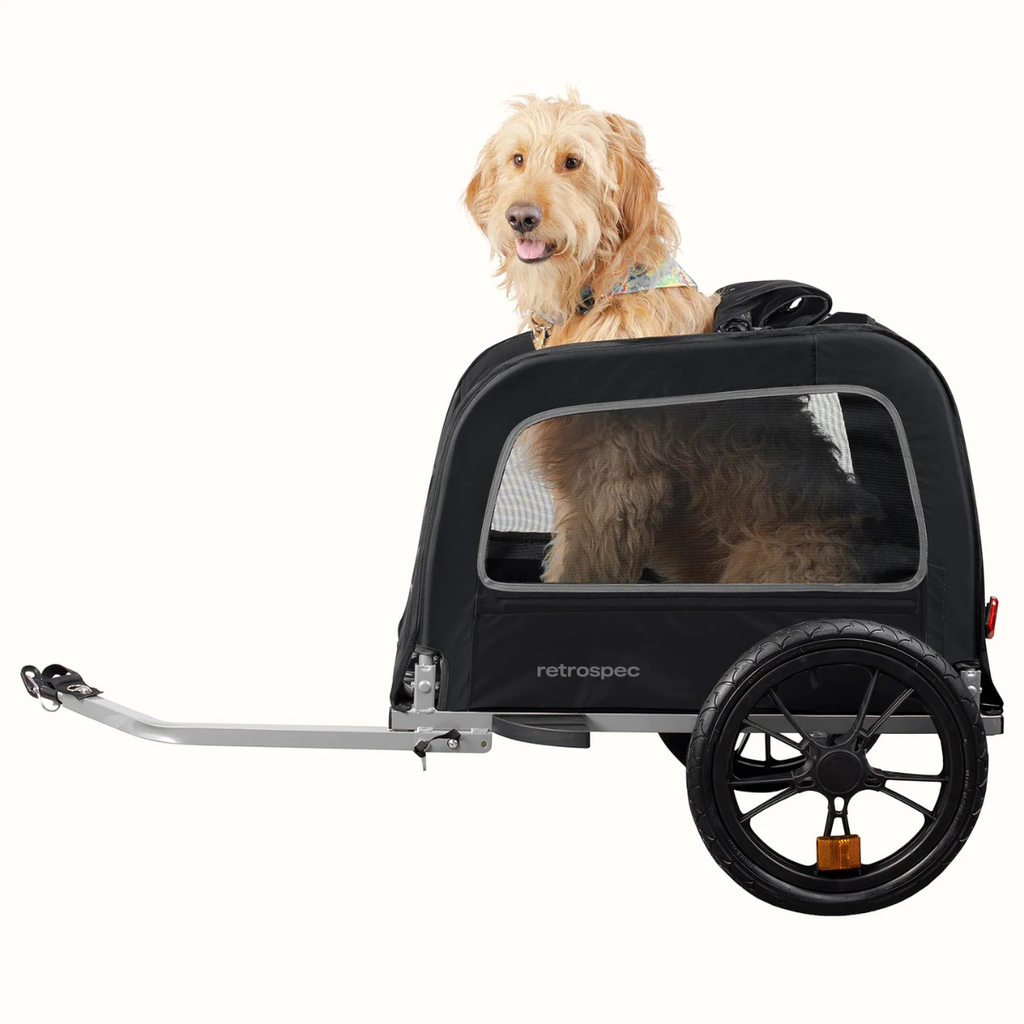 Retrospec | Remolque para bicicleta para mascotas Rover Waggin