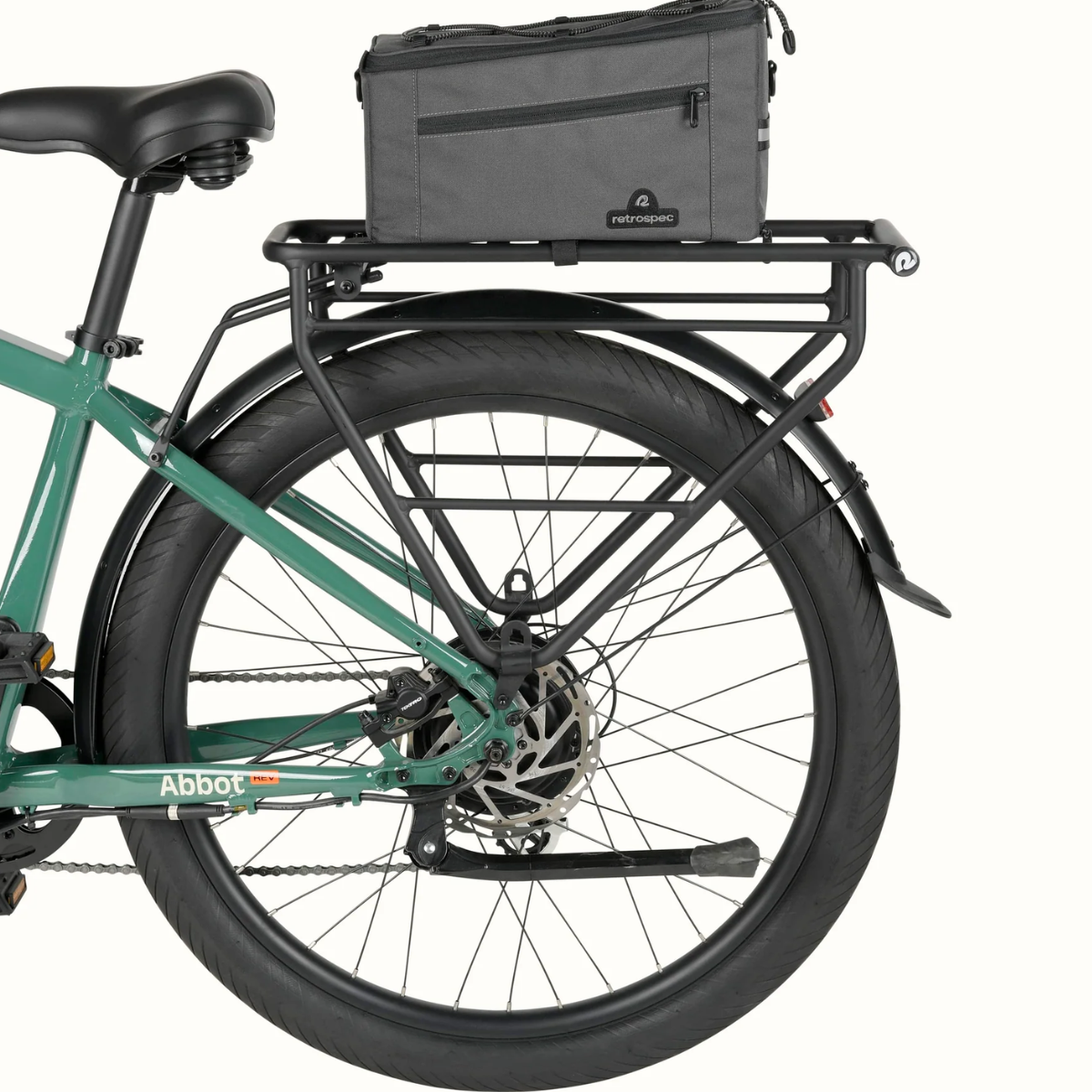 Retrospec | Bolsa para bicicleta Cahoot con portaequipajes trasero