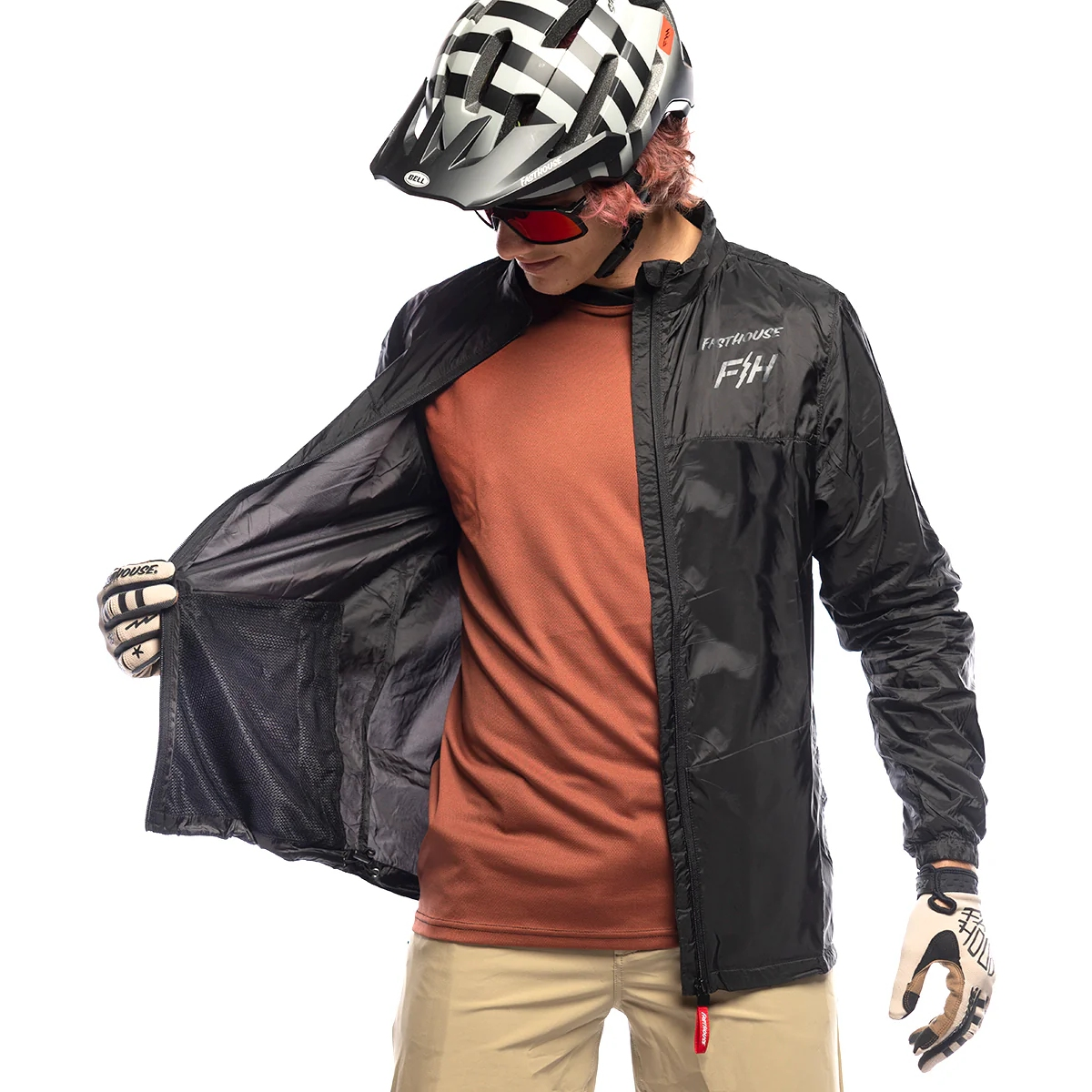 Fasthouse | Rompevientos Tracker, Black
